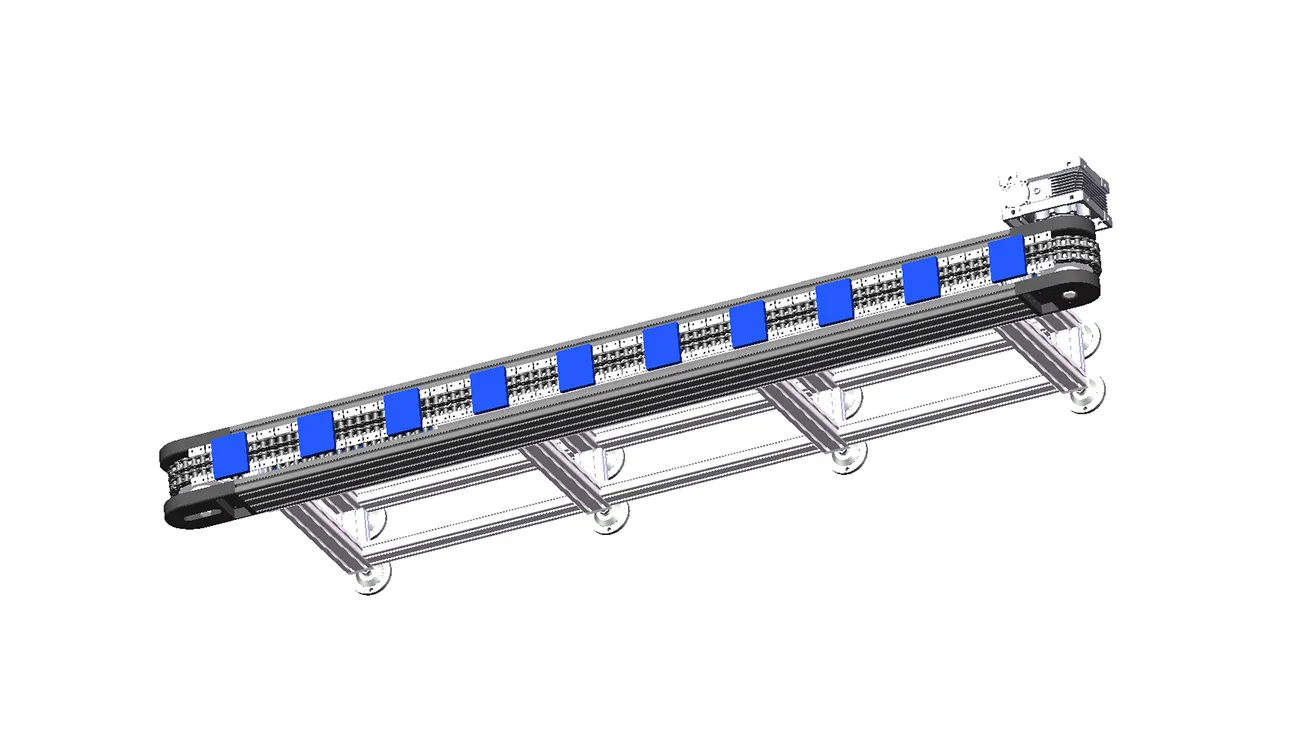 Hochleistungskette Förderleitung für 3C -Elektronik und neue Energie
